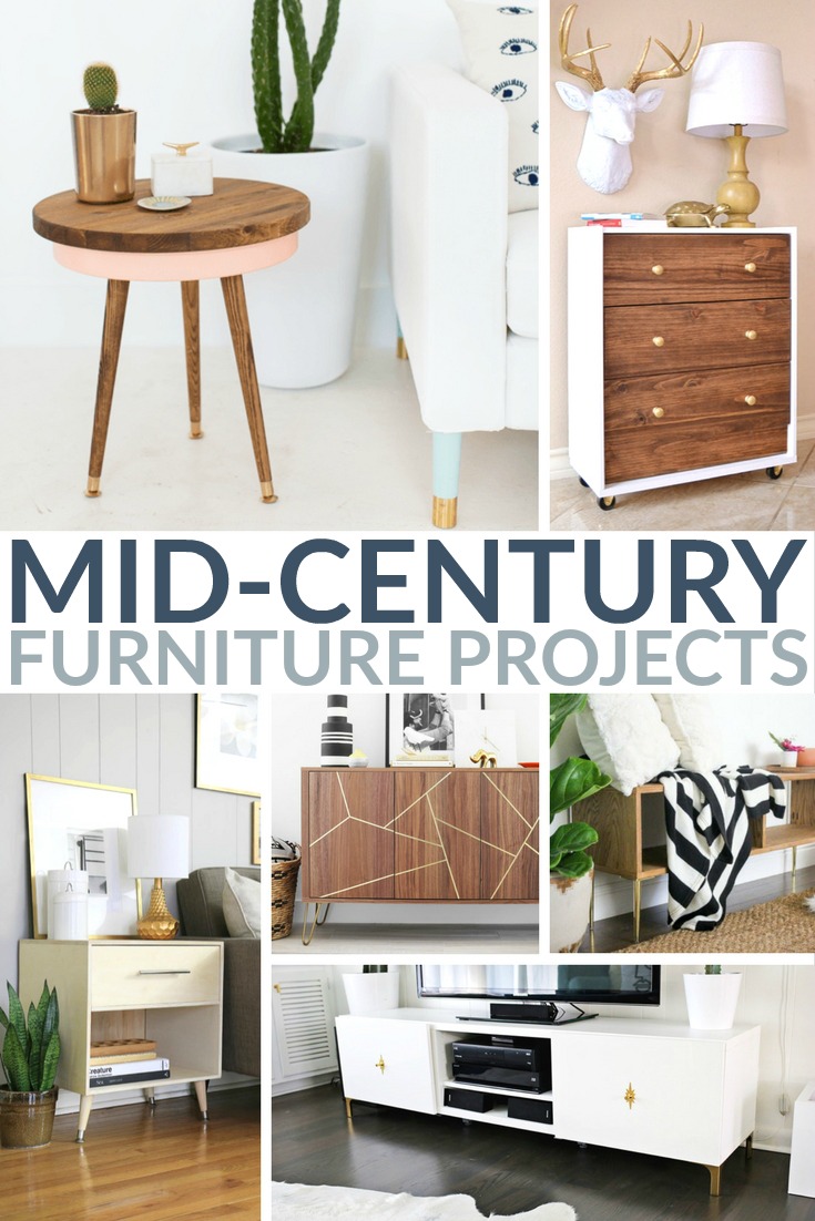 20 Inspirational Mid Century Furniture Projects Frugal Mom Eh