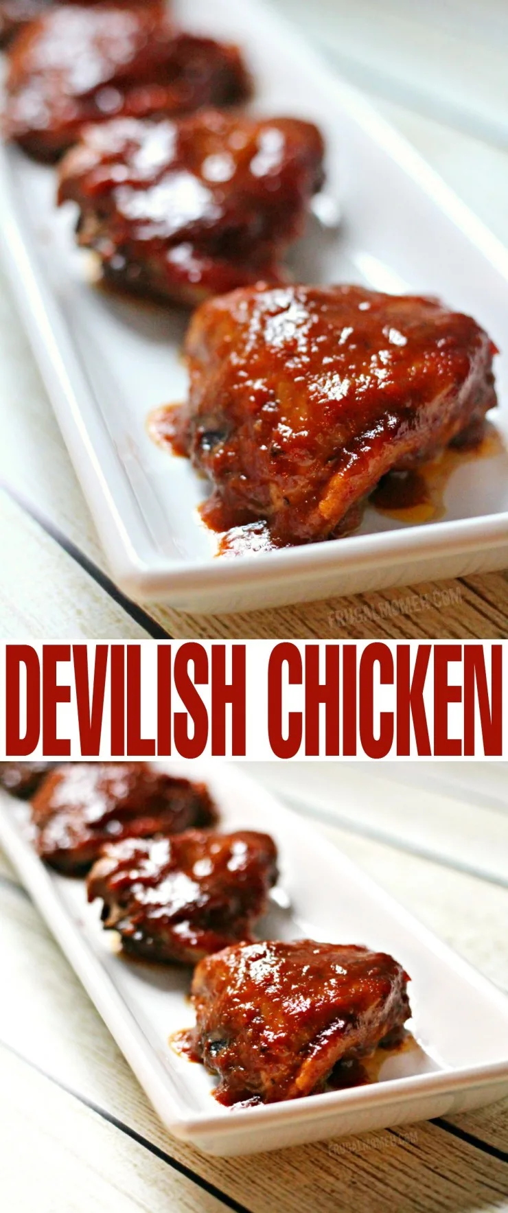 Devilish Chicken is a family favourite recipe. It's quick and easy to throw together and full of flavour. Serve with plain rice and spoon sauce over it.