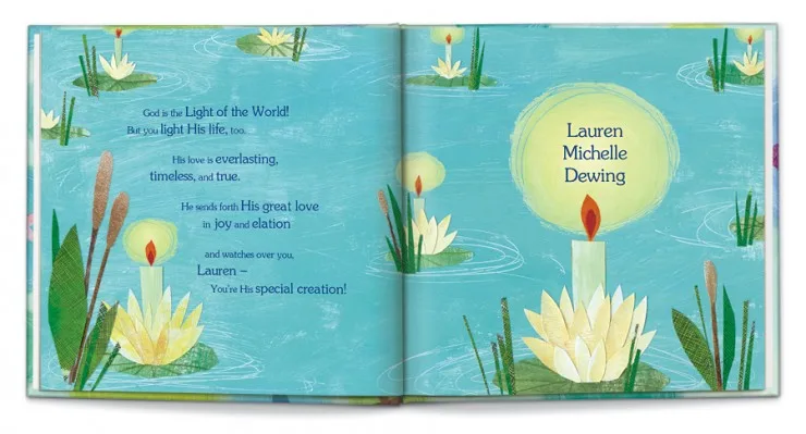 The God Loves You! personalized children's book