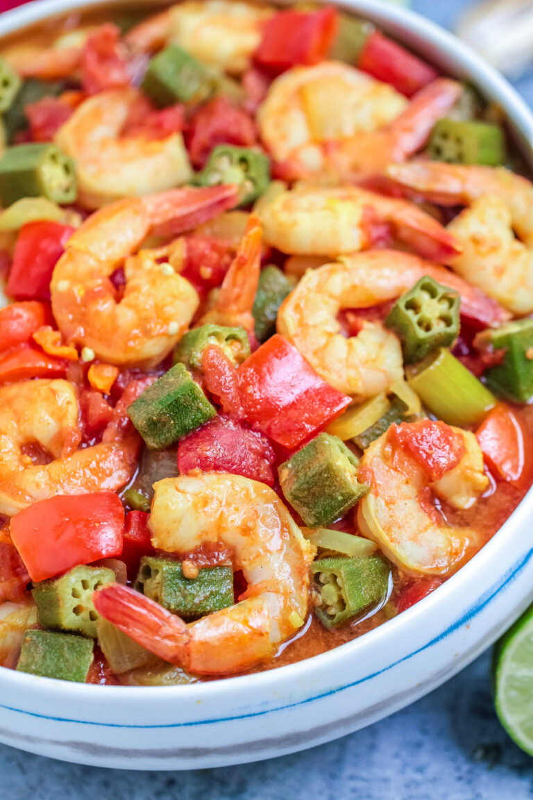 Caribbean Okra and Shrimp Recipe