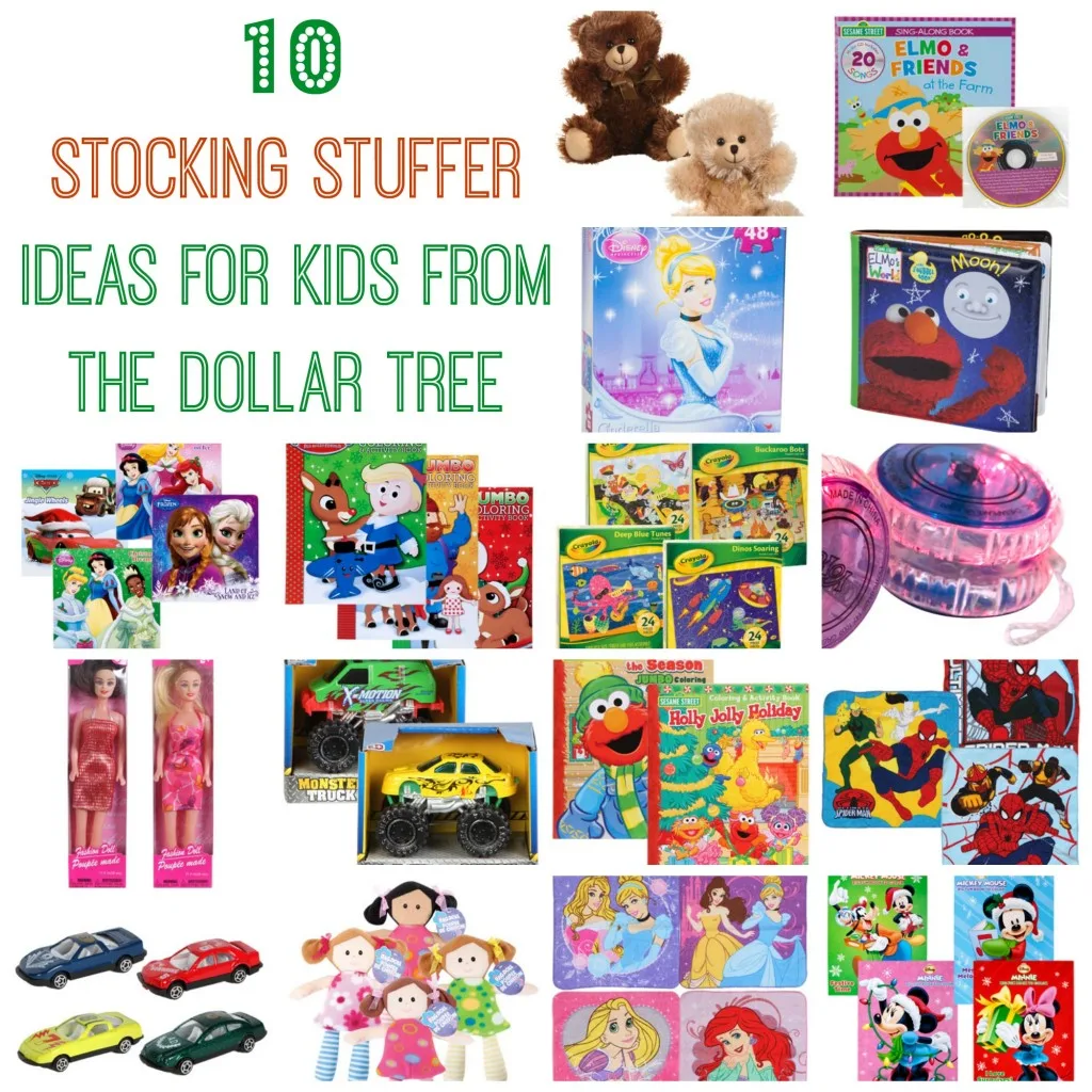 10 Stocking Stuffer Ideas for Kids from the Dollar Tree