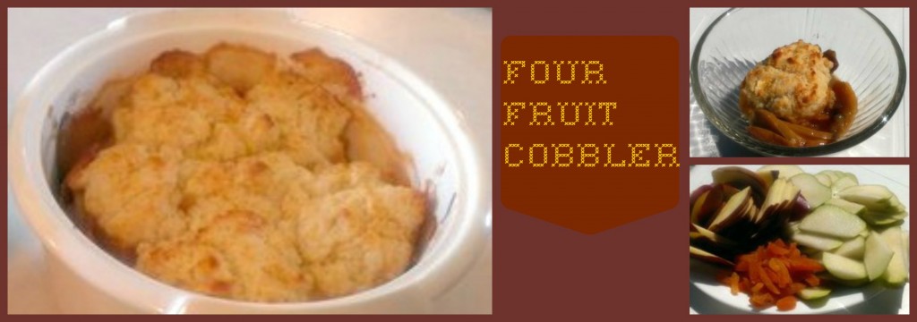 four fruit cobbler