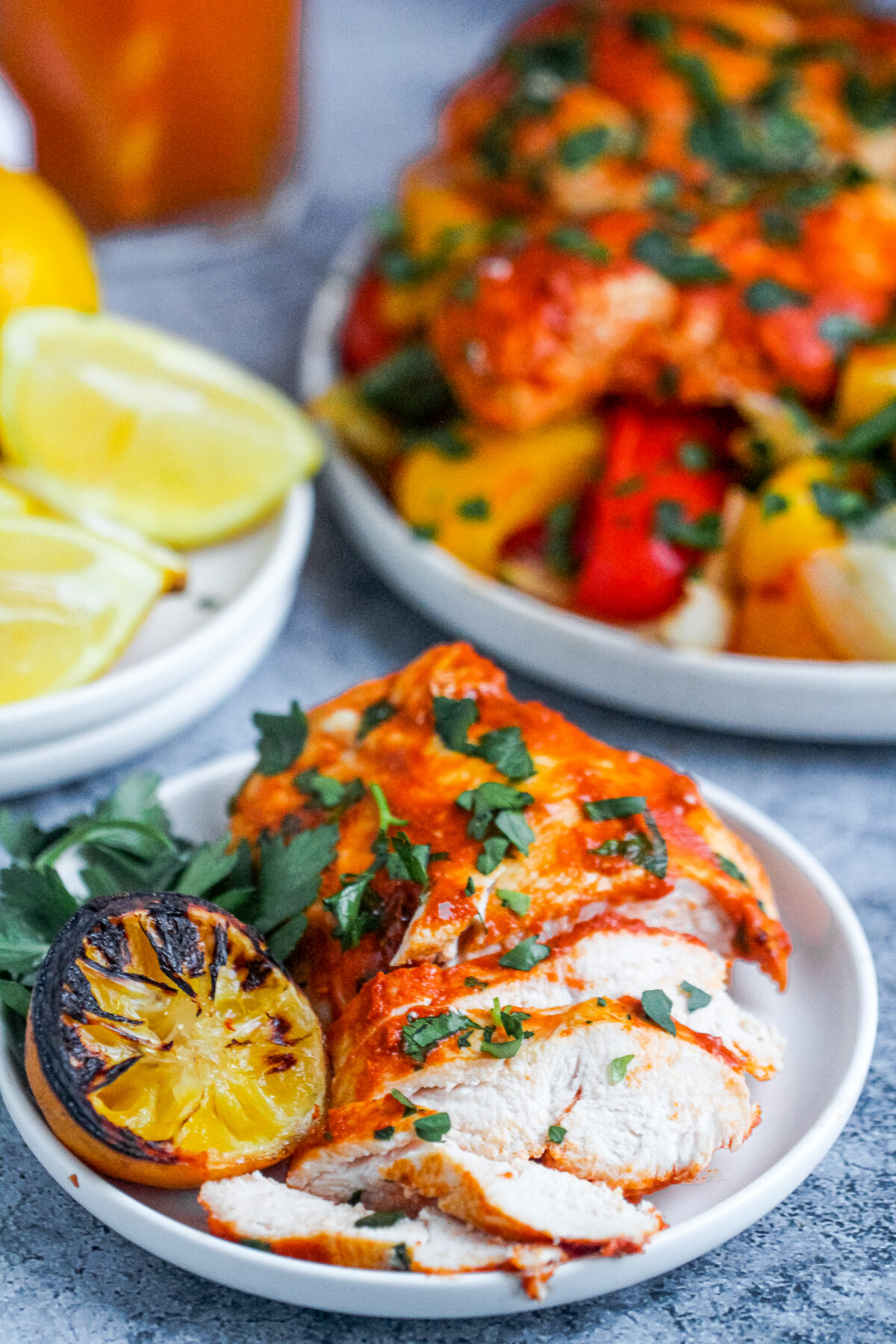 These quick & easy Peri Peri Chicken Breasts are juicy and bursting with incredible flavour - perfect for a busy midweek meal!