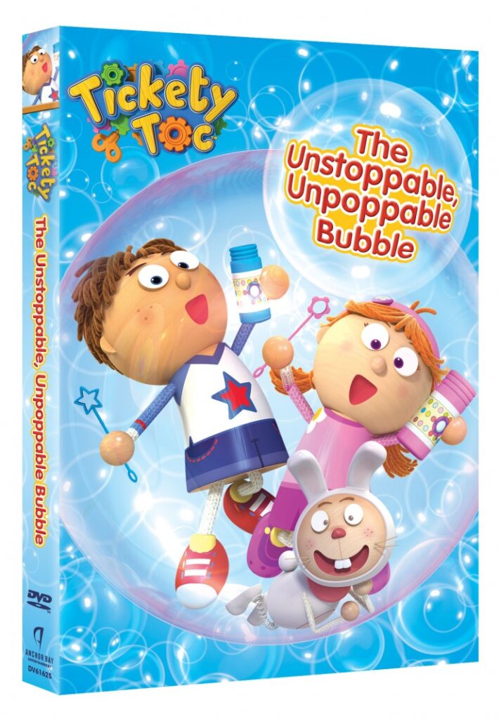Tickety Toc Unstoppable Unpoppable Bubble DVD