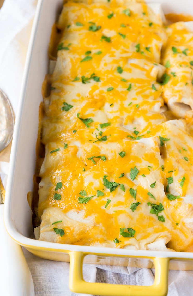 This is a delicious recipe my family has made for years.  An easy dinner filled with delicious cheese sauce and chicken.  The best part is that it is inexpensive and can be made ahead of time and reheated.  Plus, it freezes well too!