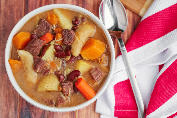 Jamaican Pumpkin Beef Soup