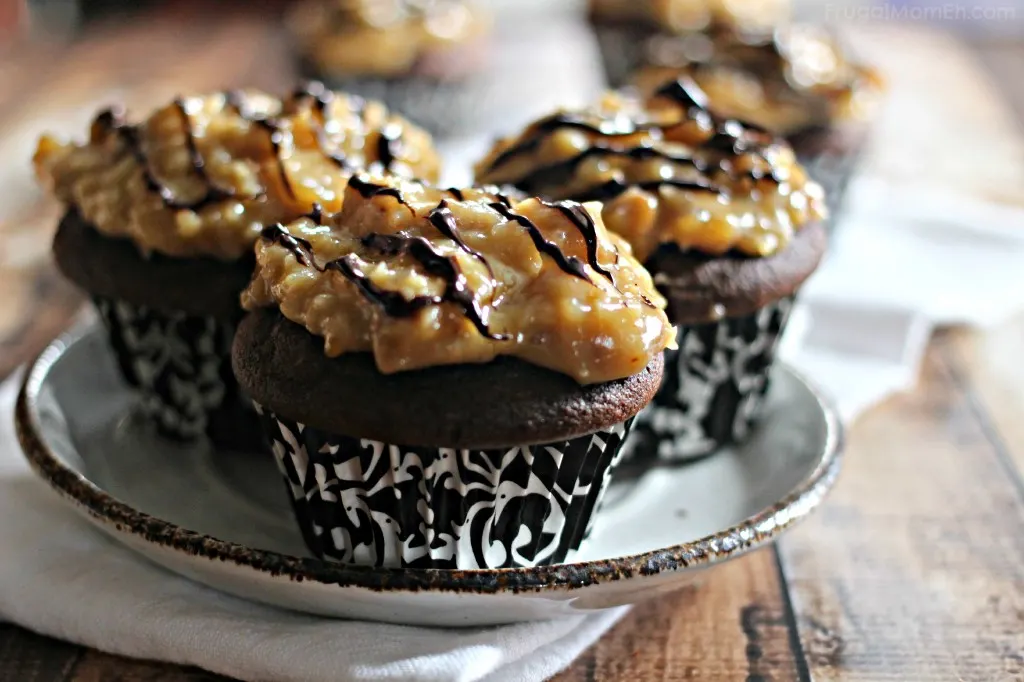 German Chocolate Cupcakes are a delicious chocolate dessert you will find yourself baking over and over again!