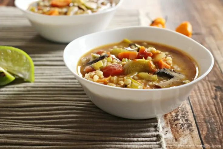 Spicy Barley and Vegetable Soup