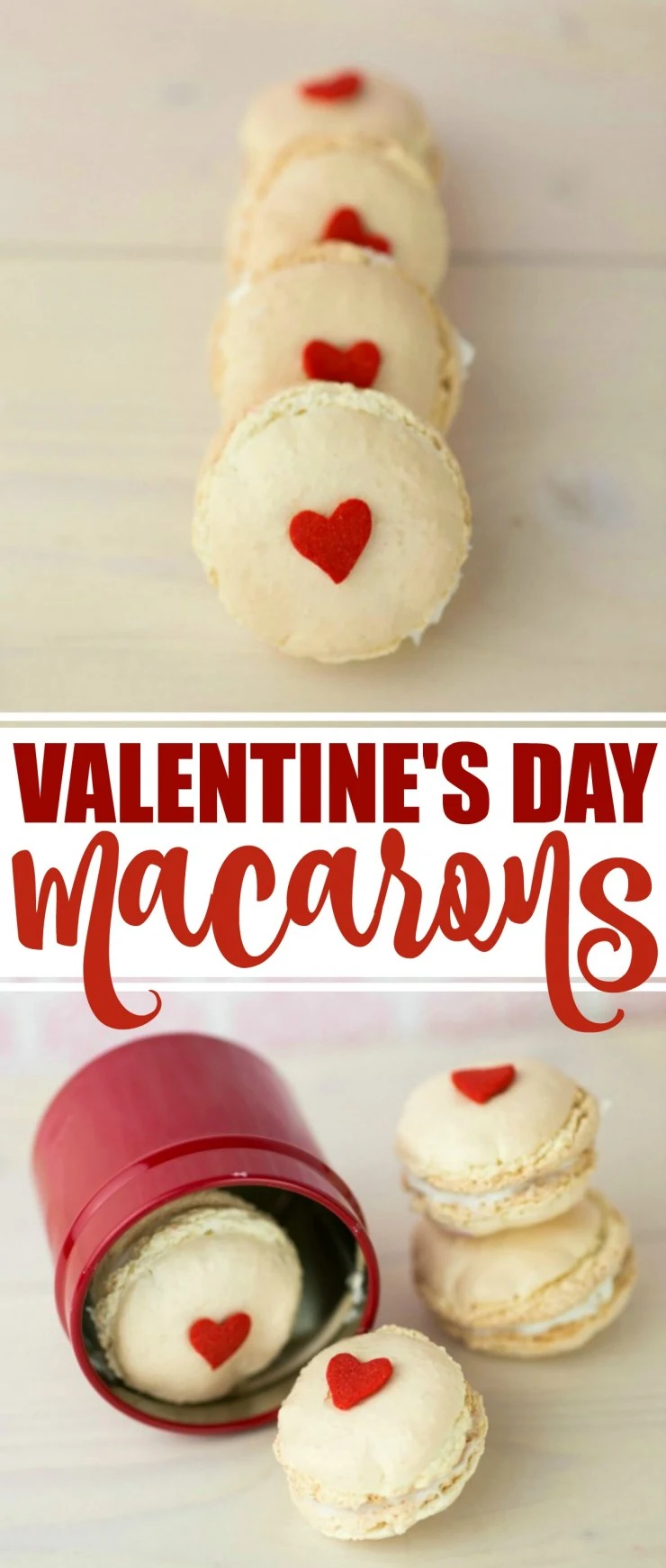 Macarons are a very popular delicacy loved by foodies for their delicate texture and gorgeous colours and these Valentines Day Macarons are no exception!.