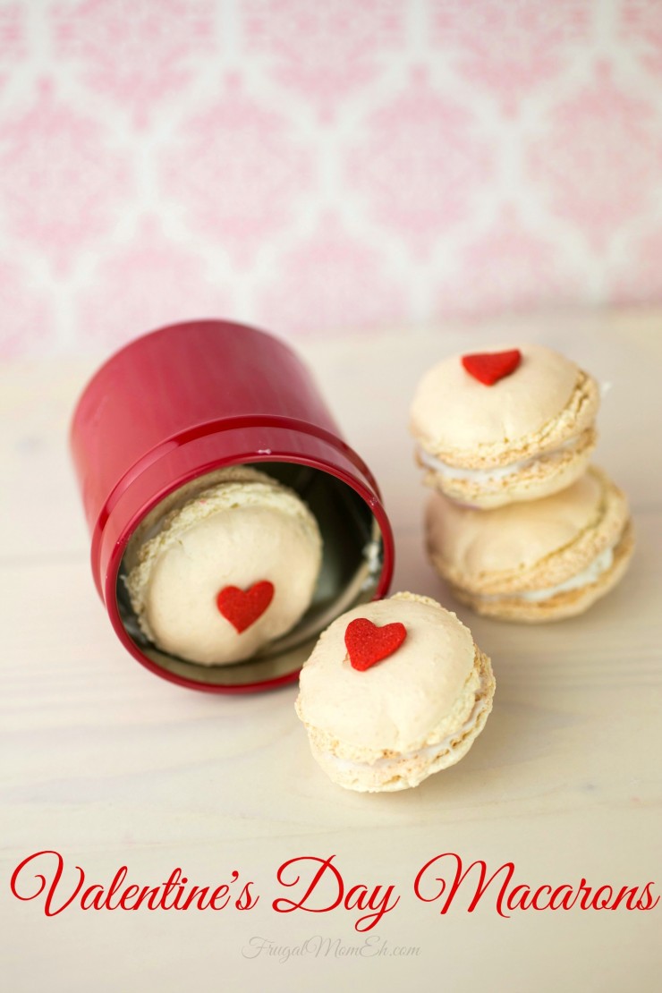 Macarons are a very popular delicacy in France but loved by foodies world wide for their delicate texture and gorgeous colours and these Valentines Day Macarons are no exception!.