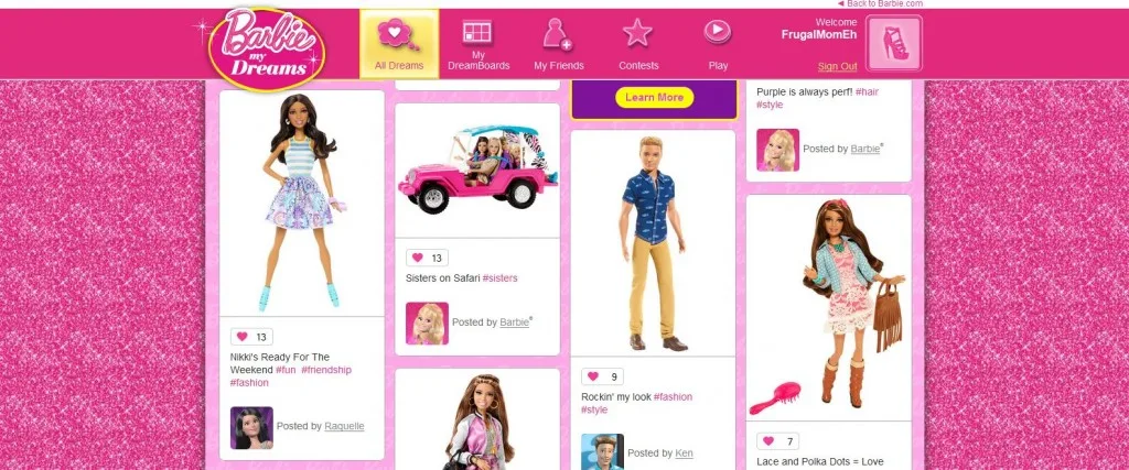 Express Your Style with Barbie my Dreams