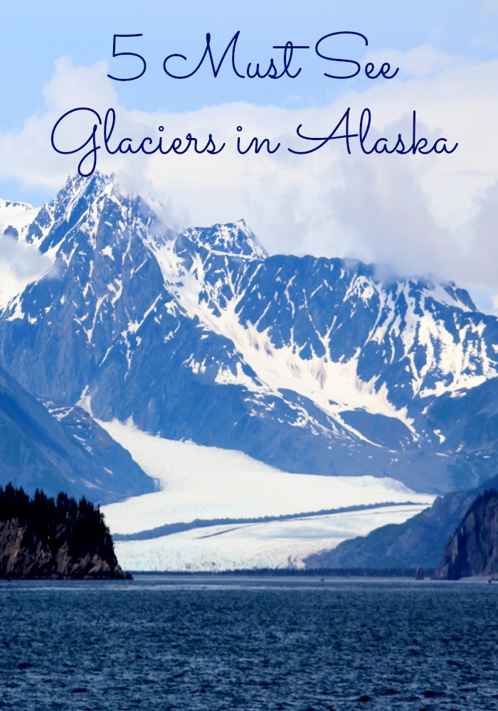  5 Must See Glaciers in Alaska whether you are on a cruise to Alaska or have planned your own way to take in Alaskan Landscape! This is Alaska Travel 101 