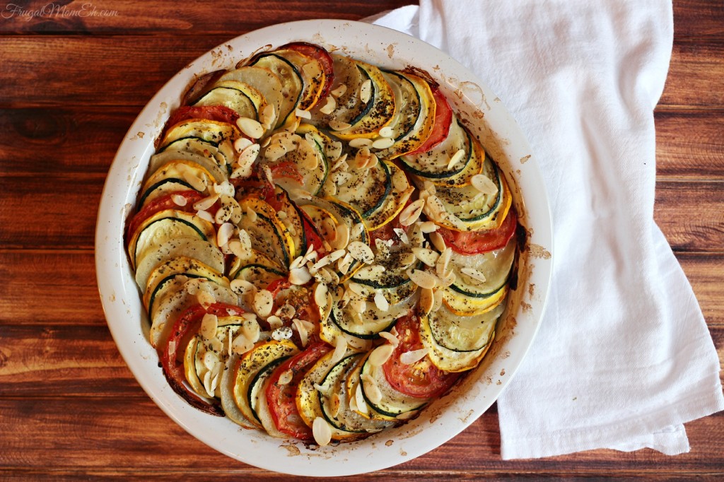 Zucchini, Tomato and Potato Casserole