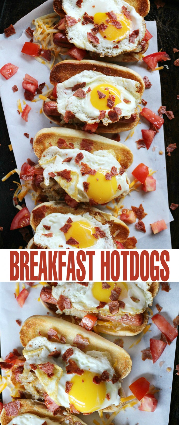 The Ultimate Breakfast Hotdog is a fully loaded hotdog with ingredients that makes it perfect for breakfast, brunch, lunch and even dinner.