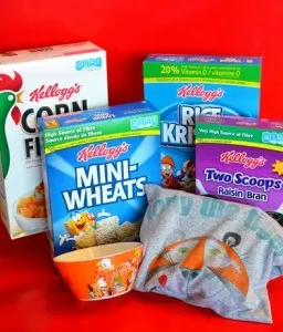 Kellogg’s Cereal & Milk Giveaway  #CerealAndMilk 