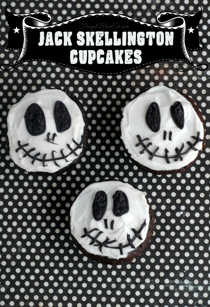 Jack Skellington (The Nightmare Before Christmas) Cupcakes 