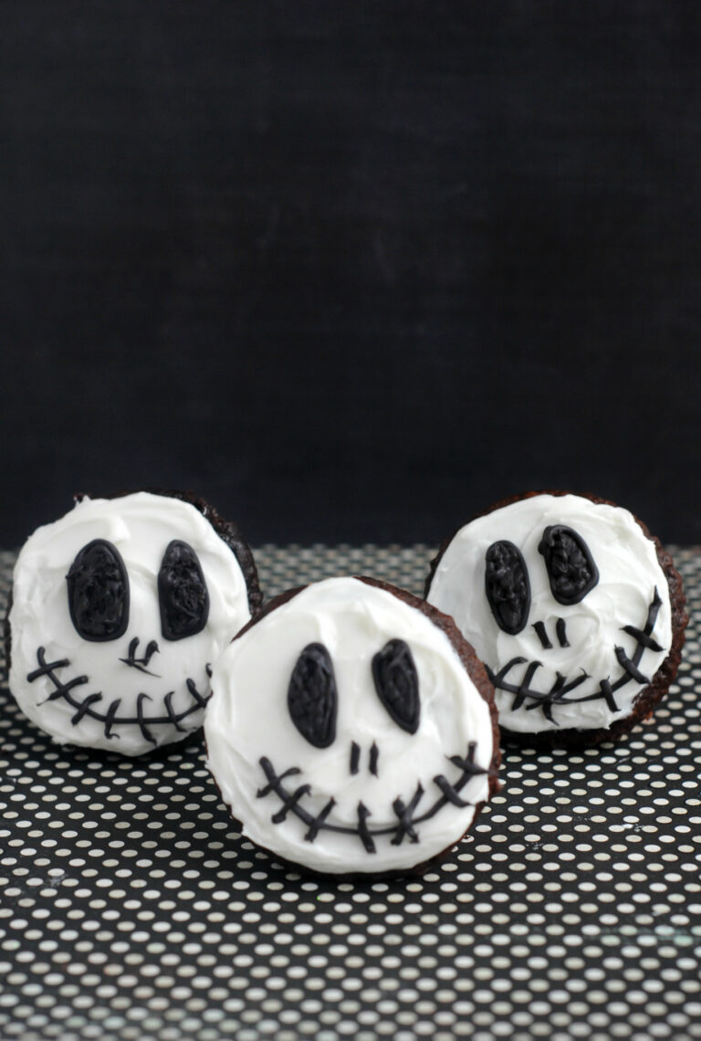 Jack Skellington Cupcakes