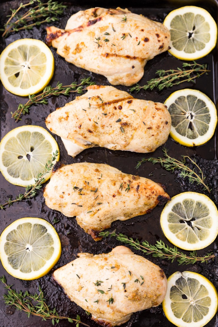 This recipe for Lemon-Thyme Chicken is a favourite bbq recipe in both my own home and at my parents.  If you don't have a grill, this recipe can easily be broiled. Serve with fried rice and veggies for a delicious meal that will definitely get put into rotation with your own family!