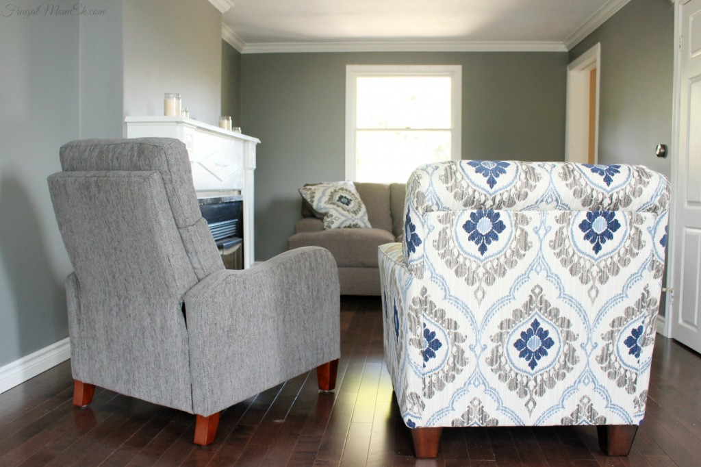 Room Makeover in Grant Gray by Behr