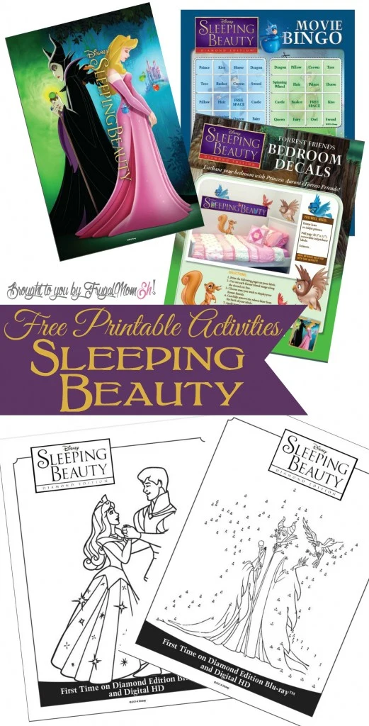 Sleeping Beauty Free Printable Acitvities