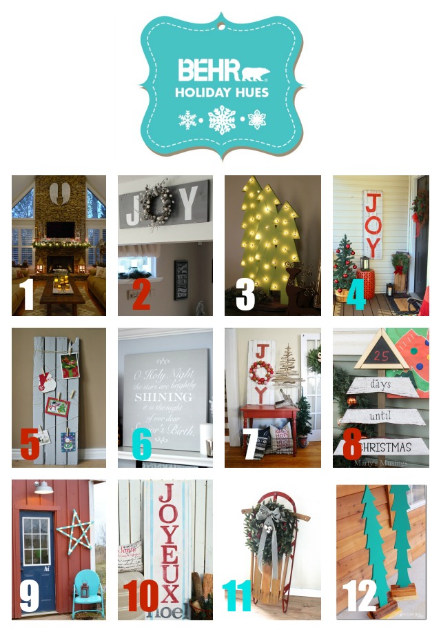 Behr Holiday Hues Project Option 1