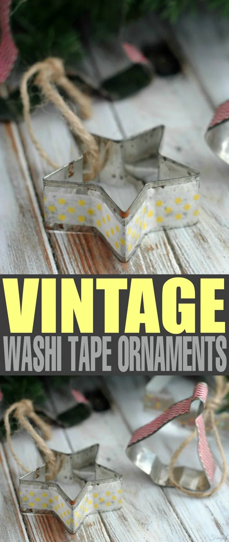 These Vintage Washi Tape Ornaments are a great diy Christmas idea. If you are looking for easy crafts with a tutorial check this out.