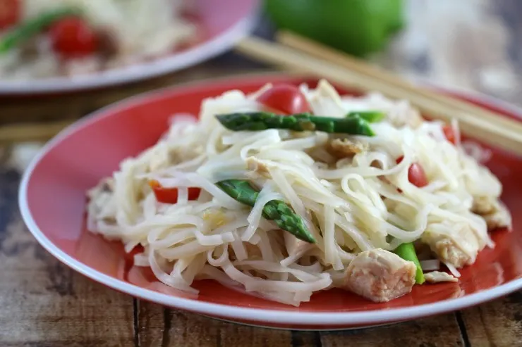 Asian Spring Noodle Salad
