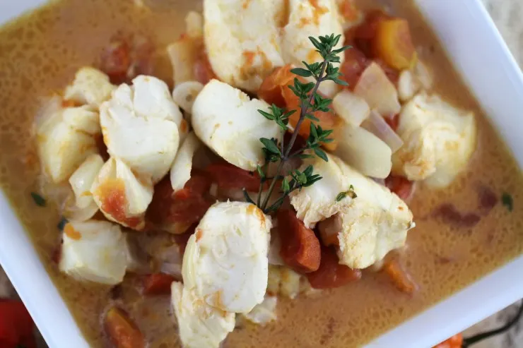 Coconut Poached Cod