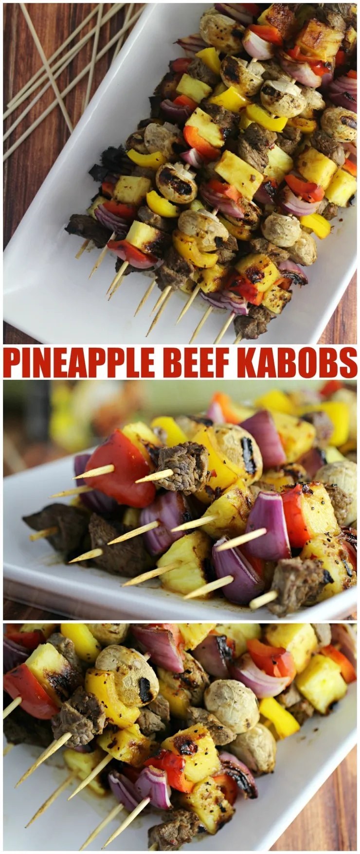 These Pineapple Tamarind Beef Kabobs are full of tropical flavours and deliciously grilled to perfection for a family dinner you will make again and again.