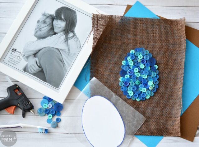 DIY Easter Egg Button Art - Frugal Mom Eh!
