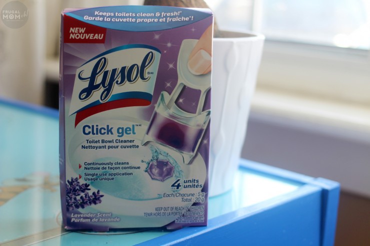 Keep your Toilet Clean & Fresh with Lysol® Click Gel™ Automatic Toilet Bowl Cleaner