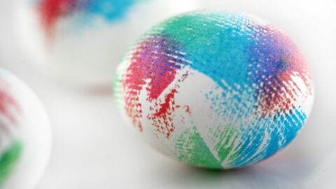 Tie-Dyed Easter Eggs