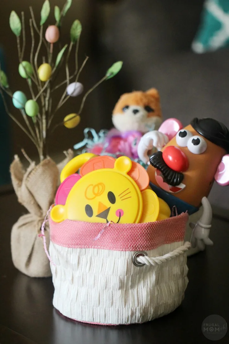 How to Make a Candy Free Easter Basket 