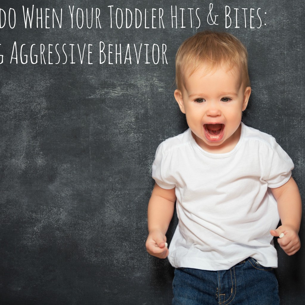 What to do When Your Toddler Hits & Bites Tackling
