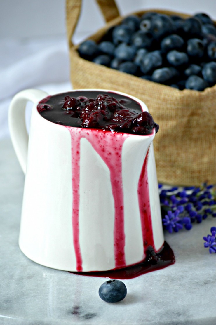 This Blueberry Compote recipe is perfect served over pancakes, ice cream, yogourt, pound cake, cheesecake.... the options are as endless as they are delicious!