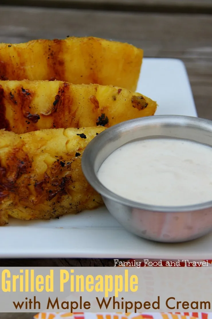 Grilled-Pineapple-with-Maple-Whipped-Cream-vertical