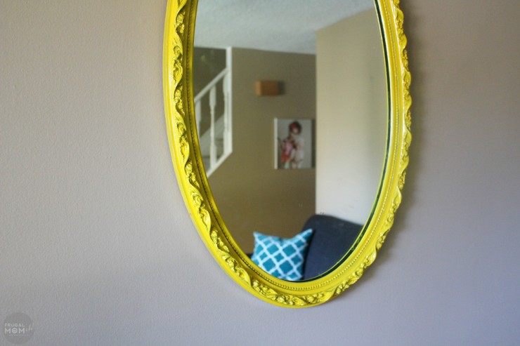 This Vintage Mirror Makeover is an easy DIY to take old pieces and make them new and modern looking!