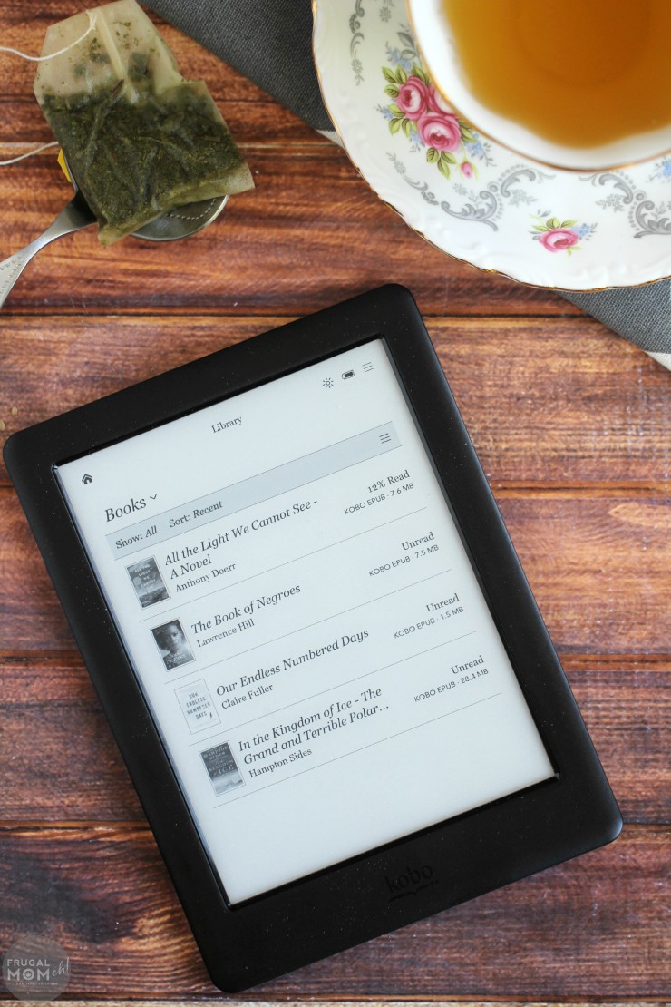 Read Anywhere with the Kobo Glo HD