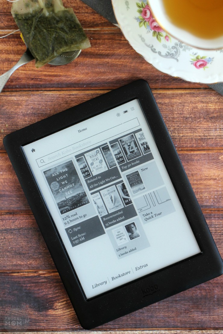Read Anywhere with the Kobo Glo HD