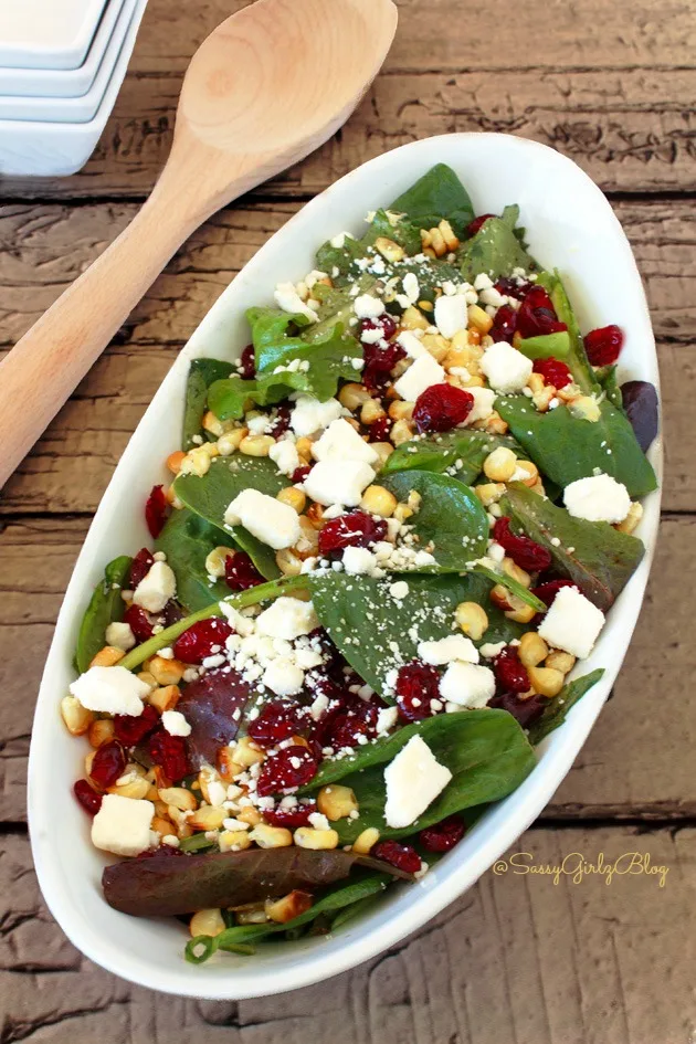 Summer-Feta-Spinach-Salad