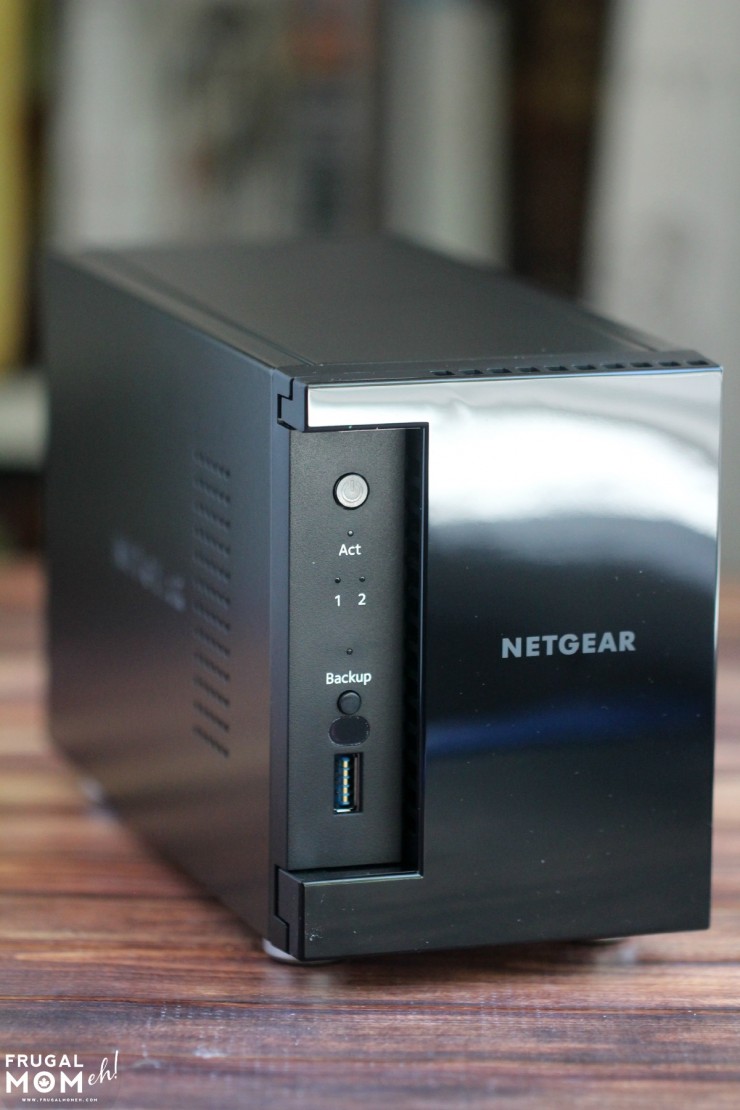 Store, Stream and Protect your Data with the Netgear ReadyNAS 200