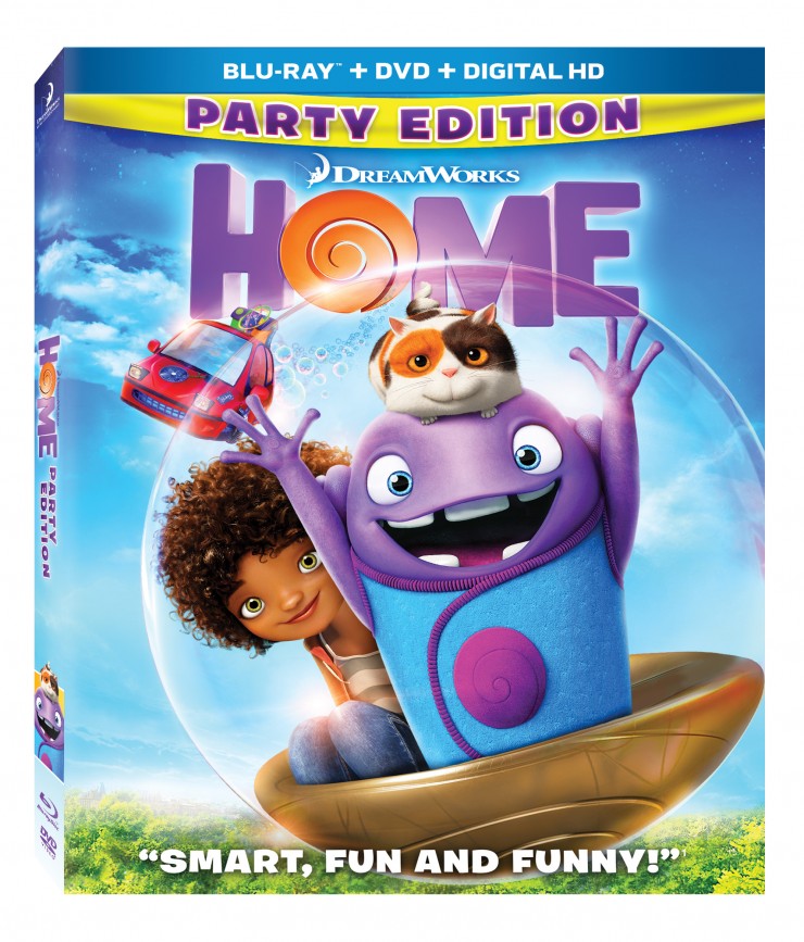 DreamWorks HOME Blu-Ray Giveaway