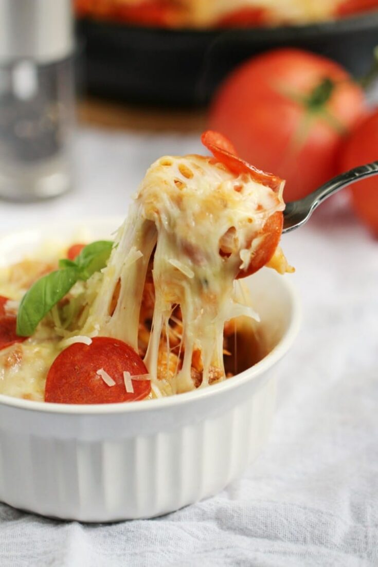 Image for Skillet Pizza Pasta Casserole