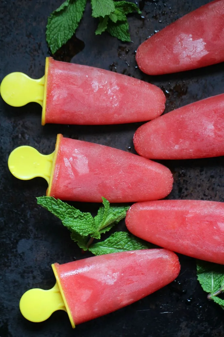 These Watermelon & Mint Ice Pops are quite possibly one of the most refreshing summer treats you can easily make at home yourself! 