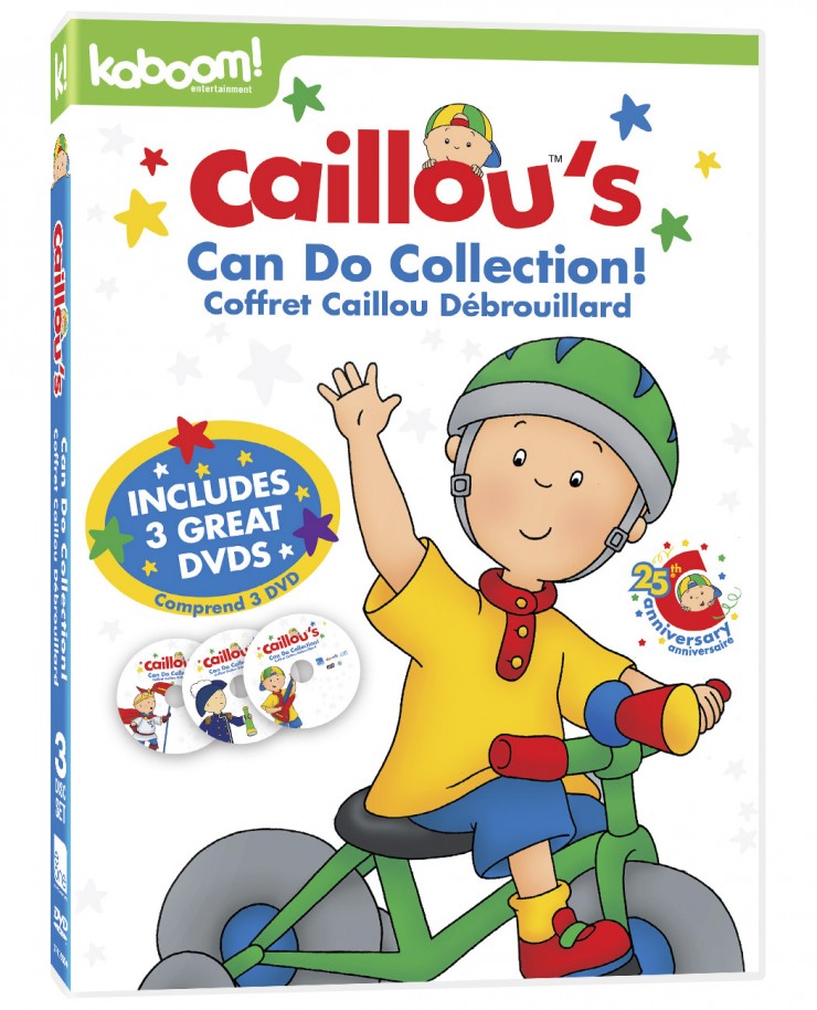 Enter to win Caillou’s Can Do Collection - CAN/USA - 08/23/2015