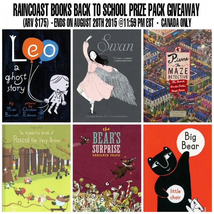 Raincoast Books Prize Pack