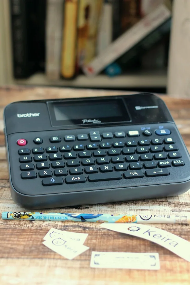 Get Back-To-School Ready with the Brother P-Touch D600 Electronic Label  Maker Frugal Mom Eh!