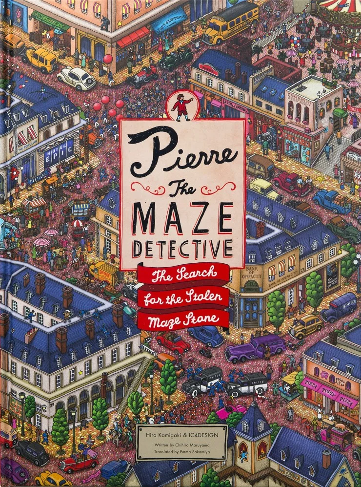 Pierre the Maze Detective: The Search for the Stolen Maze Stone by Hiro Kamigaki and IC4DESIGN
