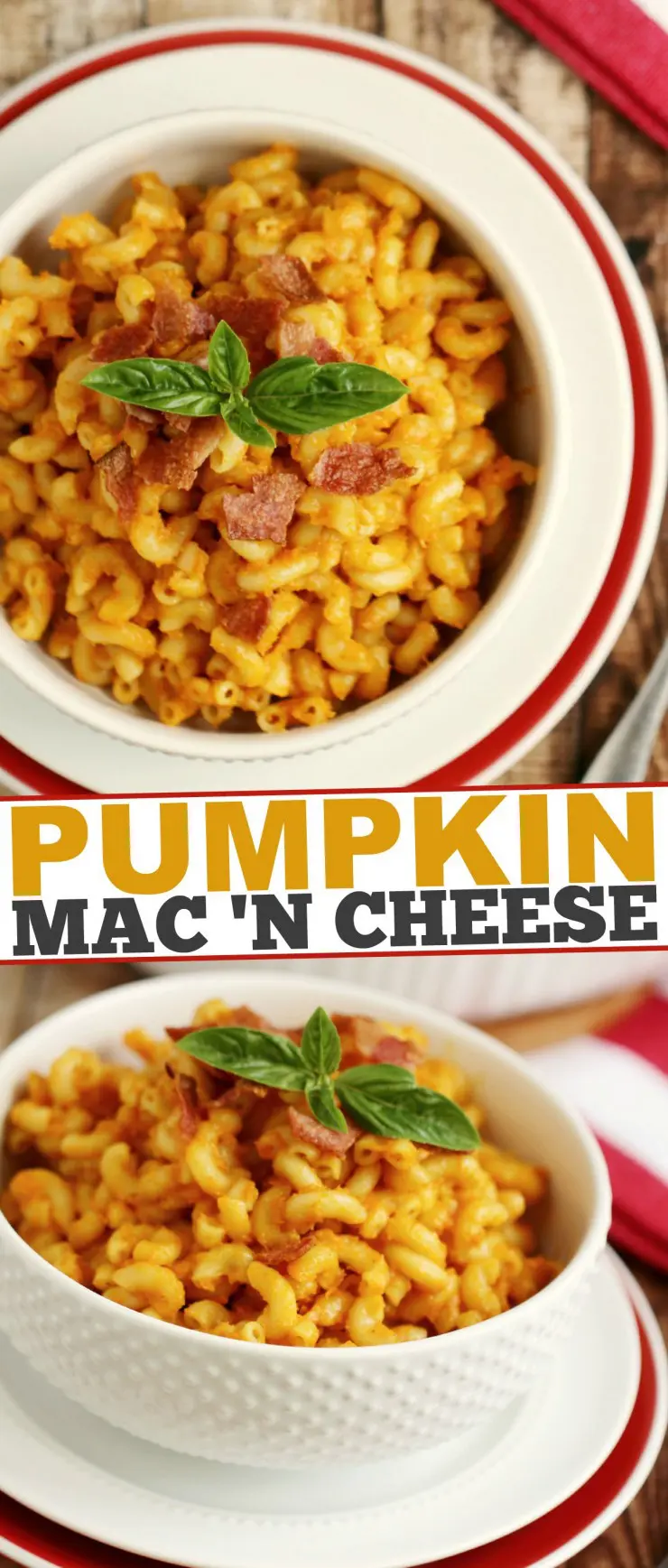 This Pumpkin Mac 'n Cheese is an autumn recipe that is sure to be your new favourite comfort food.