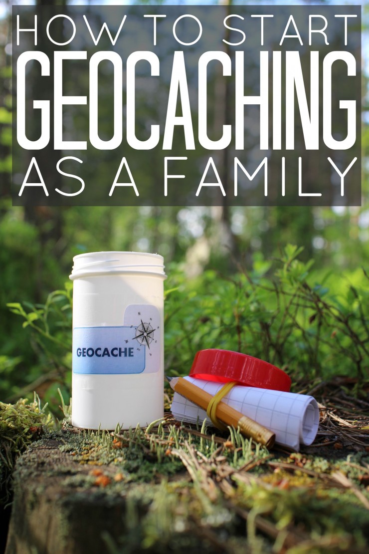 How To Start Geocaching As A Family Now! It's a fun outdoor activity for families, ideal for summer and fall.